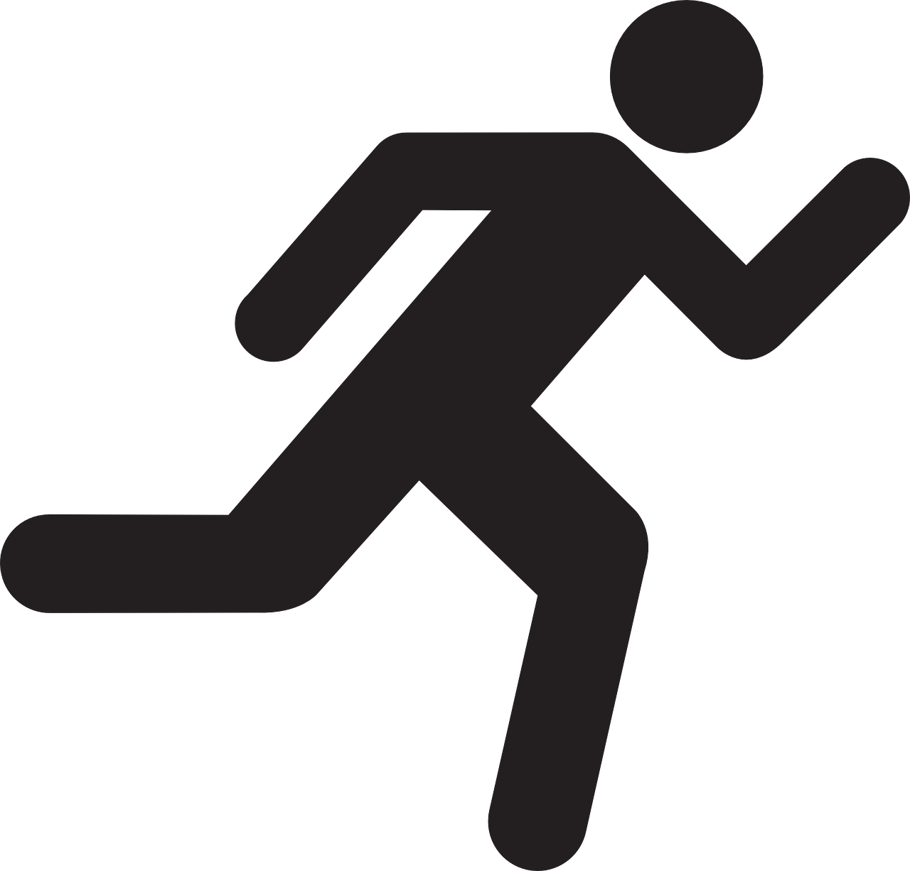 Läufer-Symbol